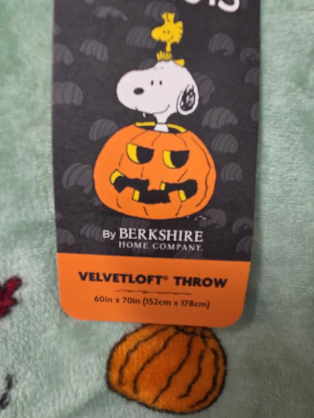 Peanuts plush throw